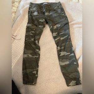 Camo cargo pants